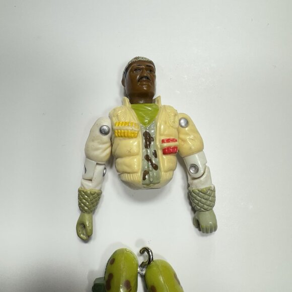Hasbro G.I. Joe Stalker V2 Vintage 1989 Action Figure ONLY No Midsection - Picture 2 of 6